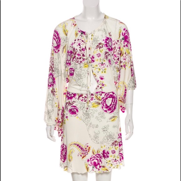 ETRO designer dress, floral. Show stopper - Picture 7 of 10